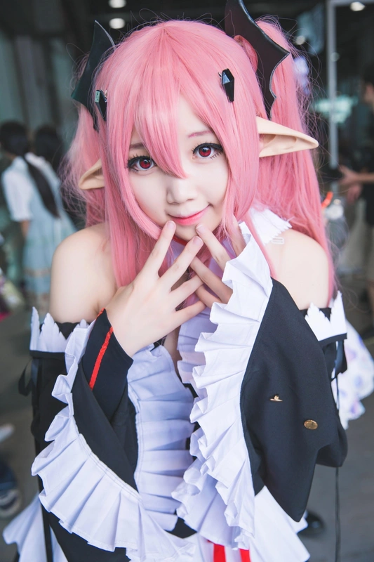 COS-终结的炽天使COS双马尾克鲁鲁采佩西 - 楚楚子w